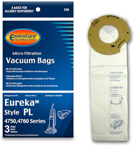 EnviroCare p|@obO Eureka Type PL 4750 4760V[Y AbvCgp 3pbN