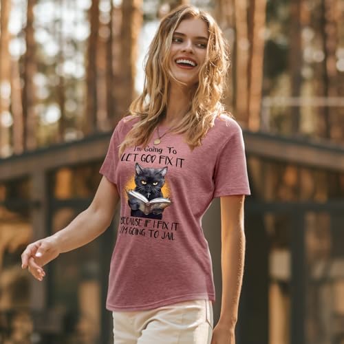 EUOW Tshirts for Womens Graphic Summer Tees Short Sleeve Loose Fit Trendy Tops3