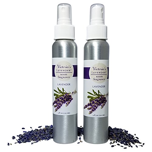 Victoria's Lavender Room Spray All-Natural Home Fragrance 100% Pure Essential Oil Air Freshener