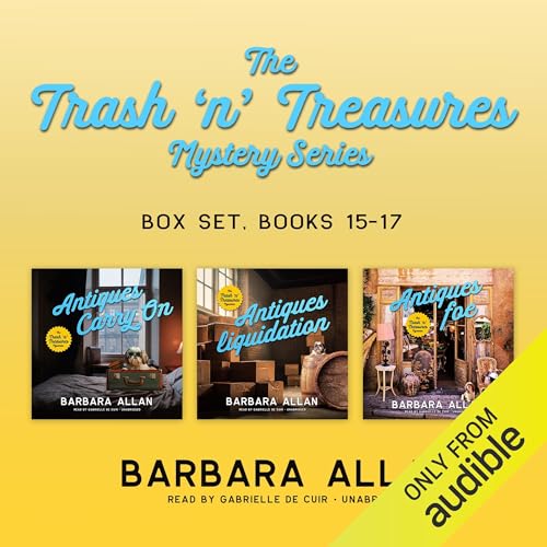 Page de couverture de The Trash n' Treasures Mystery Series: Books 15-17 Box Set