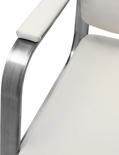 Miniatura 7 de Silla de salón para estilista, silla de peluquería hidráulica con giro de 360, silla de estilo ajustable en altura para peluquería, salón de