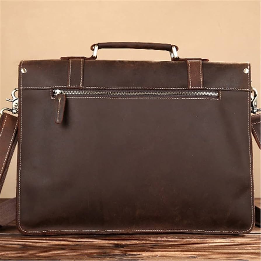 Amazon.co.jp: ヴィンテージ本革メンズブリーフケースビジネスバッグ Amazon.co.jp: ヴィンテージ本革メンズブリーフケースビジネスバッグ