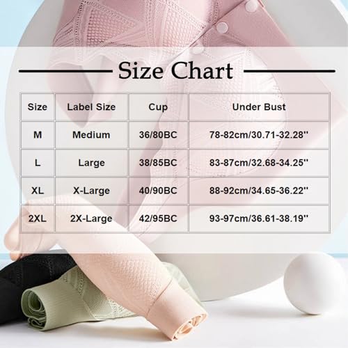 Womens Print Loose Fit Bra Lingeries for Women Thin Seamless Front Wireless 20253