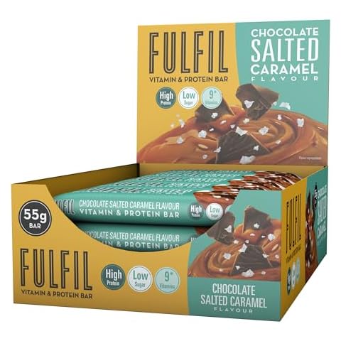 FULFIL Chocolate Salted Caramel Protein Bars Cover