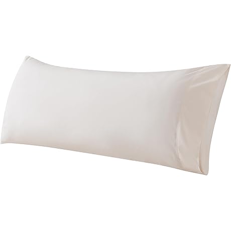 Embrace Comfort with Beige Body Pillow Cover: A Breathable and Skin-Friendly Sanctuary