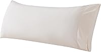 Vista 36 de WhatsBedding Juego de 2 fundas de almohada de tamaño estándar, 20 x 26 pulgadas, fundas de almohada de algodón con cierre de sobre, fundas de Beige