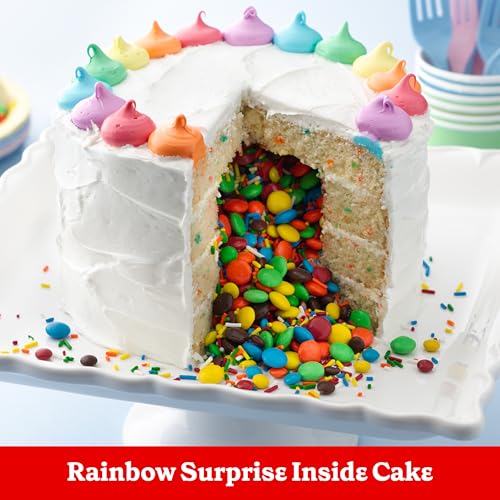 Image of Betty Crocker Delights Super Moist Party Rainbow Chip Cake Mix, 13.25 oz