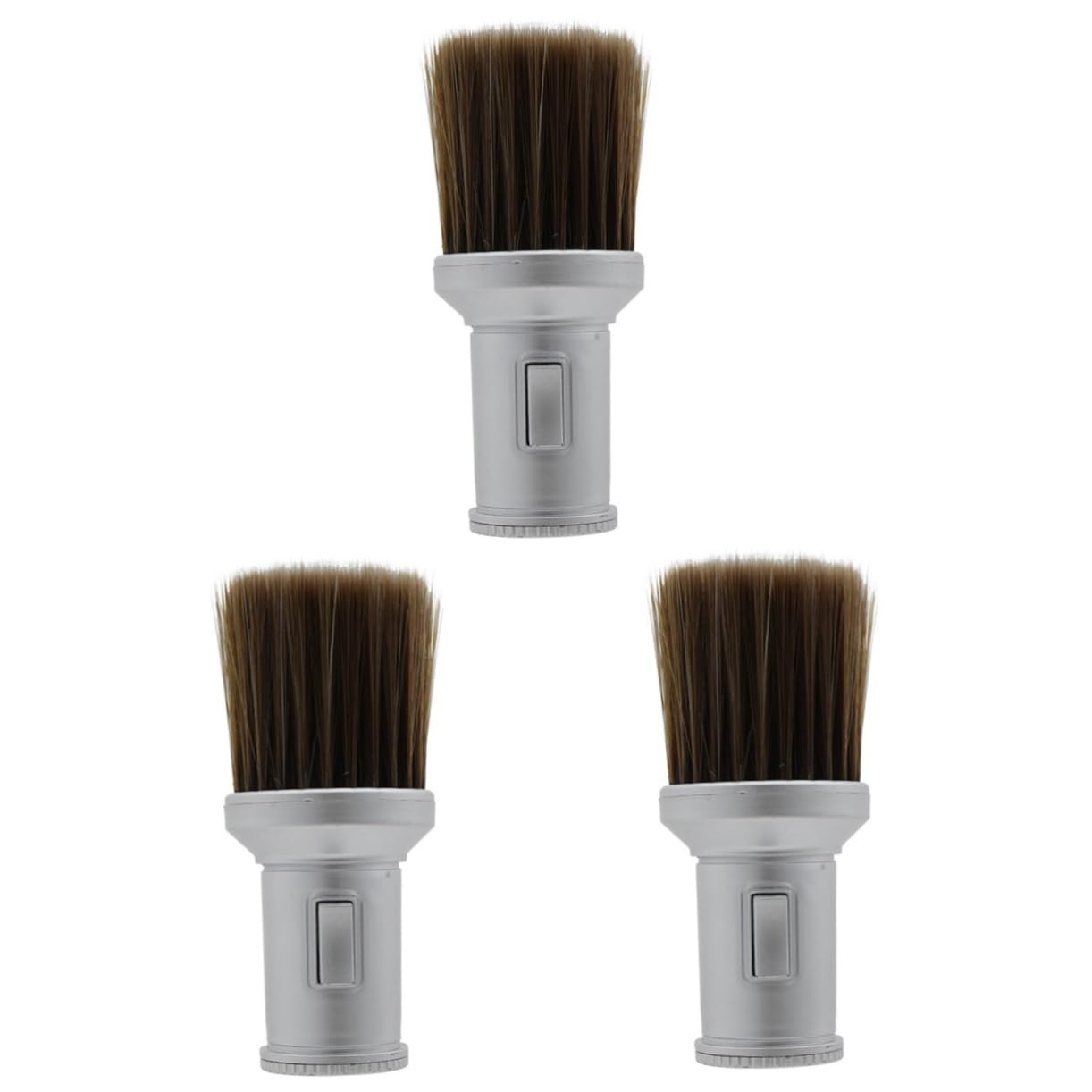 SOESFOUFU 3pcs Professional Barber Neck Brush for Hair Cutting Beard Shaving Salon Use