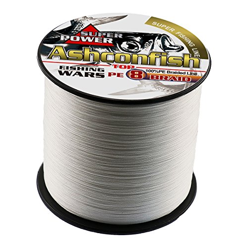 Ashconfish Lenza da pesca intrecciata, 8 fili