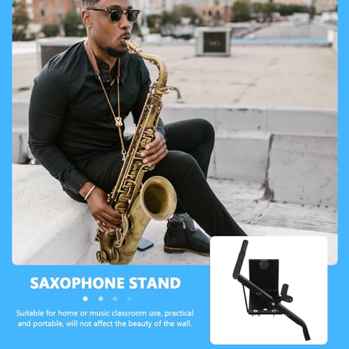 Support de saxophone alto mural pour éviter les chutes et ranger sans encombre