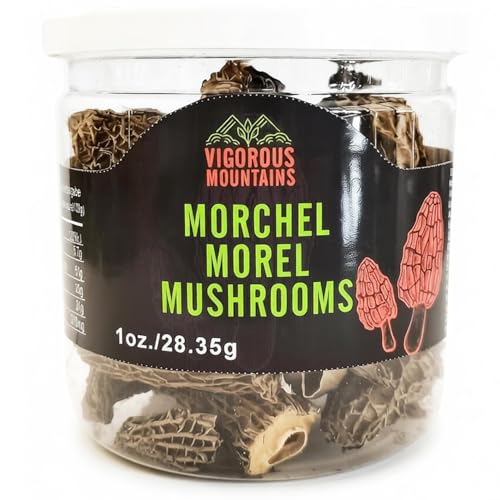 VIGOROUS MOUNTAINS Getrocknete Morelpilze Morchel 28.35g