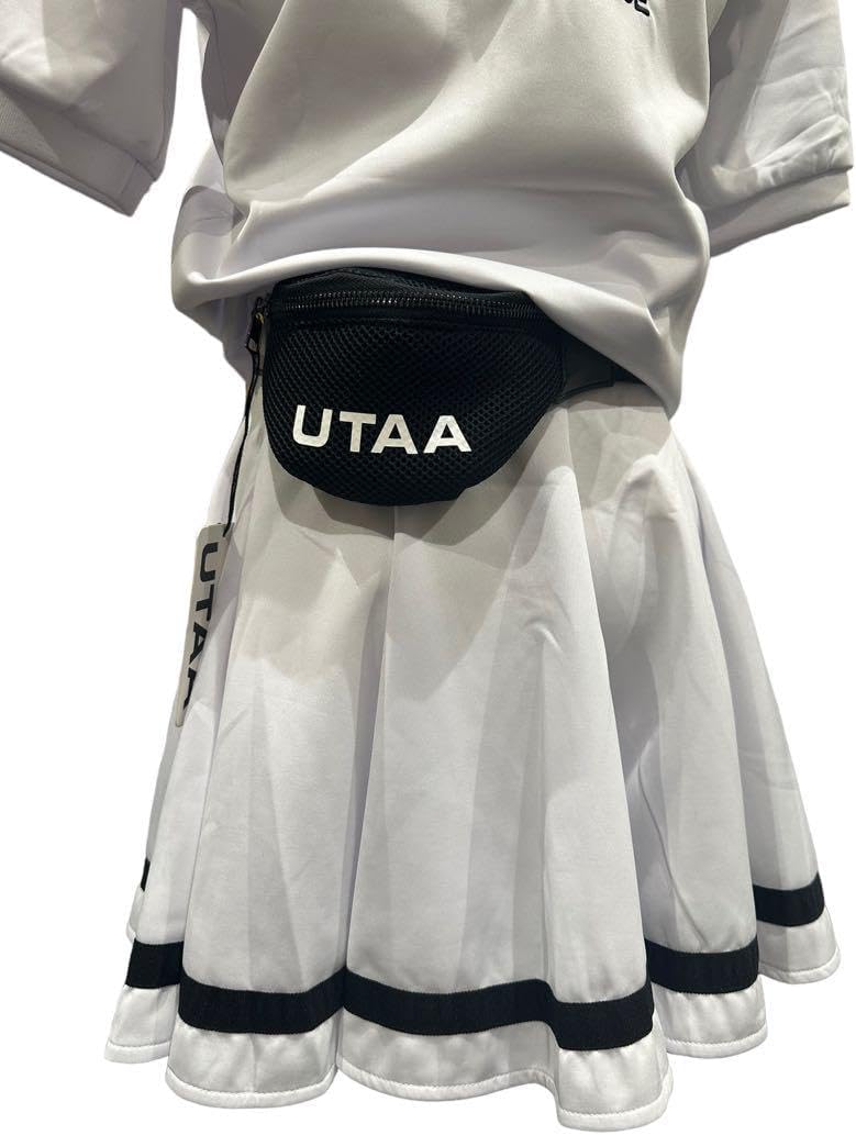 ゴルフ UTAA ユタ ウエストポーチ ベルト 鞄 ボールケース（ホワイト
