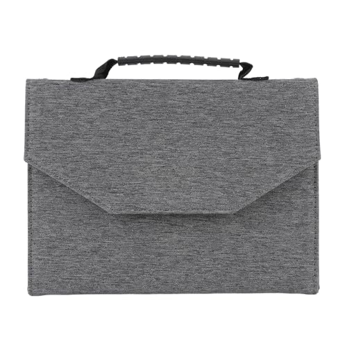 80W Foldable Solar Panel Charger, High Efficiency Portable Monocrystalline Solar Charger for Camping, Hiking, Oxford Cloth, 4 Folding Design, Double USB Ports