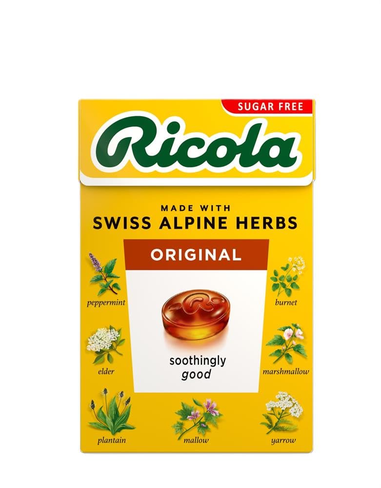Ricola Original Swiss Herbal Sweets 45 g (PACK OF 3)