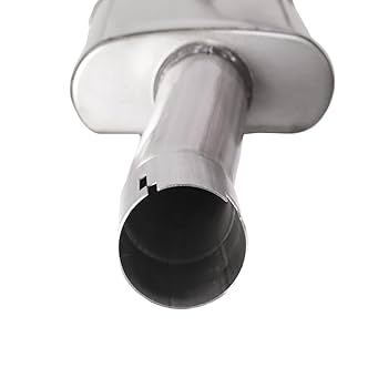 Amazon.com: Floshine 409 Stainless Steel Two Chamber Exhaust