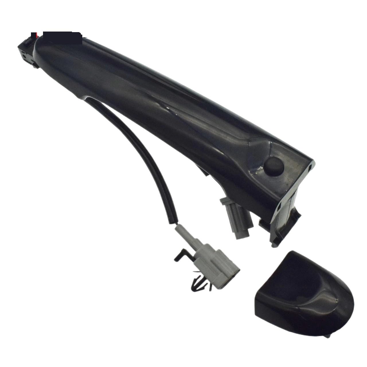 Liufaoz Without Hole Car Front Door Handle Keyless Entry Black For Nissan For Juke 2010-2019 82646-3Wc2a 80640-3Wc2a 80644-3Wc2a 80640-1Fa5b 82644-1Fa5a(Without Hole)