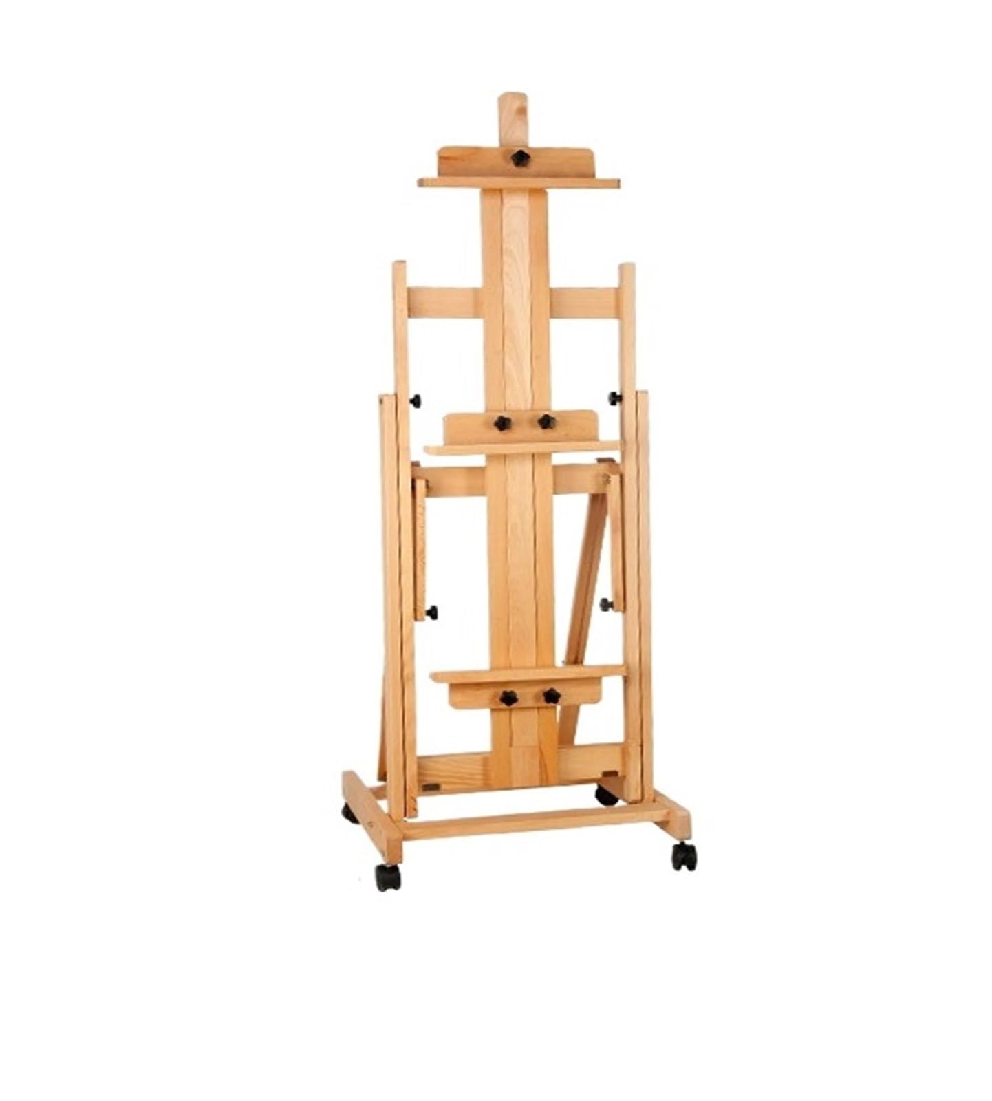 MYUYEE Compatible For Solid Wood Easel Multifunction Folding Paint Sketch Advertising Display Stand Pintura Painting Tools (W03Cl)