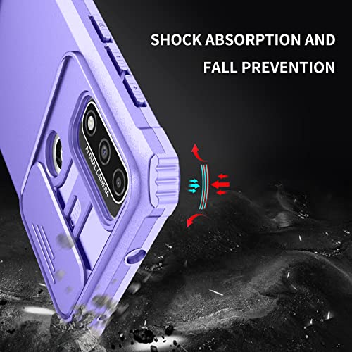 Funda Moto E7i Power antichoque con tapa de cámara deslizable 6