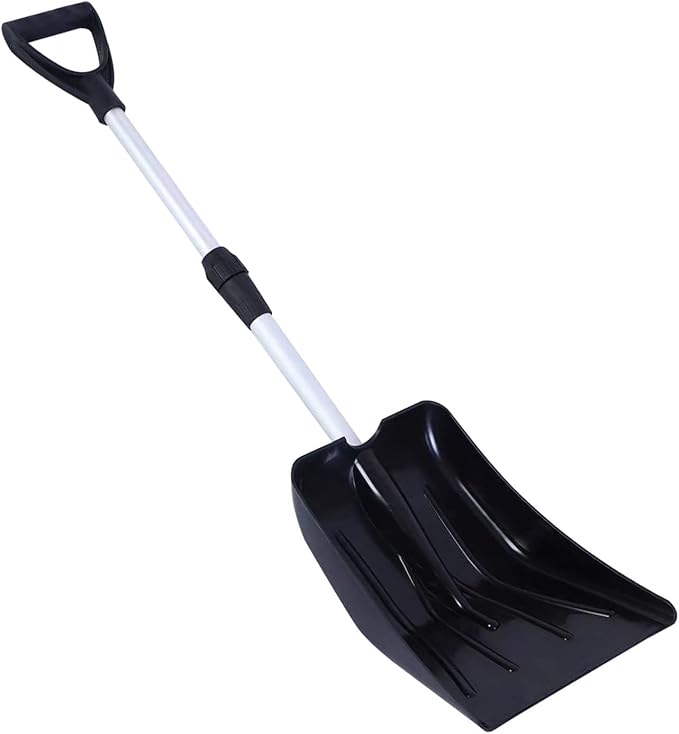 Review Snow Shovel, Snow Shovel for Driveway, Portable Snow Pusher