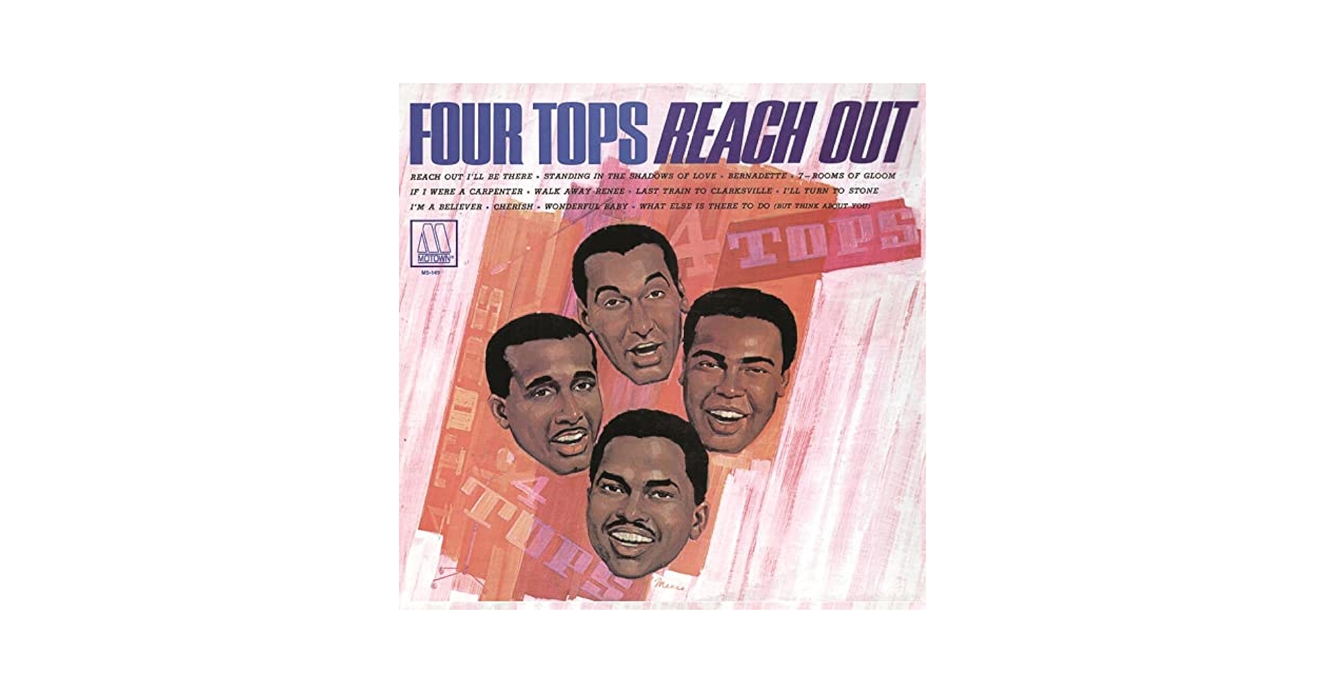米LP Four Tops Reach Out B003092301 Motown, UMe /00260 米LP Four Tops Reach Out B003092301 Motown, UMe /00260