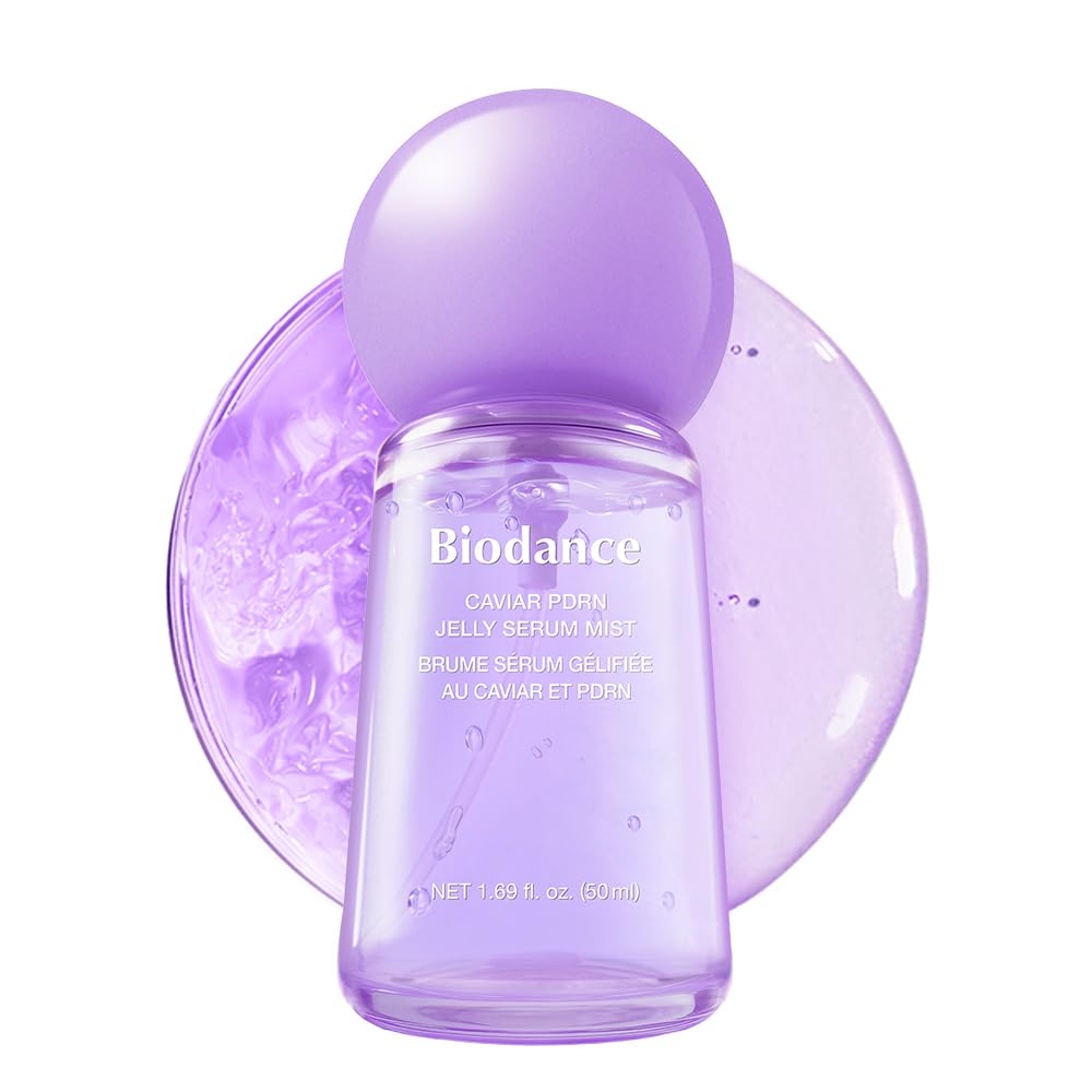 BIODANCE Caviar PDRN Jelly Serum Mist, Hydrating Face Mist, Revitalizing & Radiance Face Spray, Sprayable Hydrogel, Travel Essentials & Self Care Gifts for Women, Korean Skin Care | 1.69 fl.oz - 1