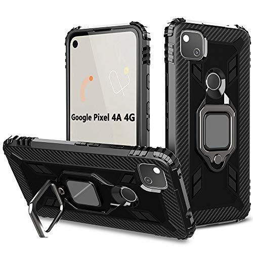 TANYO Silicone Armor Coque pour Google Pixel 4A 4G (Not