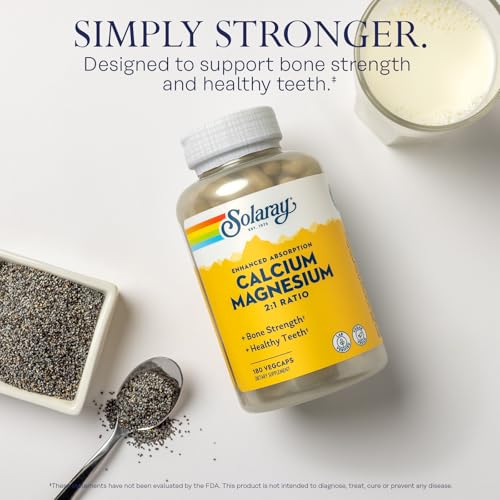 Solaray Calcium Magnesium 2:1 VegCaps