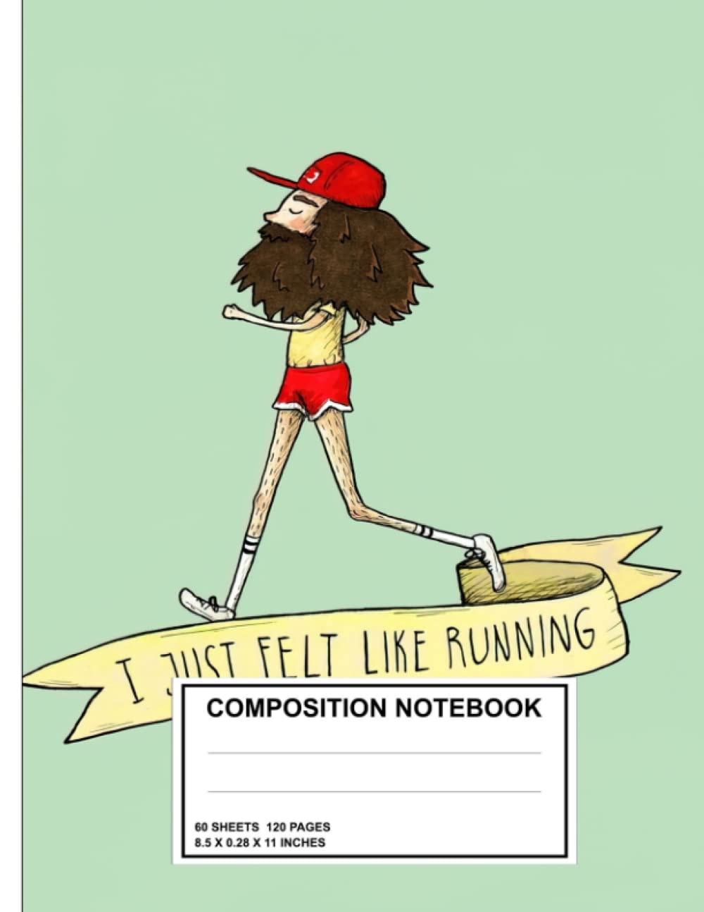 Forrest Gump Notebook: Composition Notebook - College Ruled 120 Pages - Large 8.5 x 11