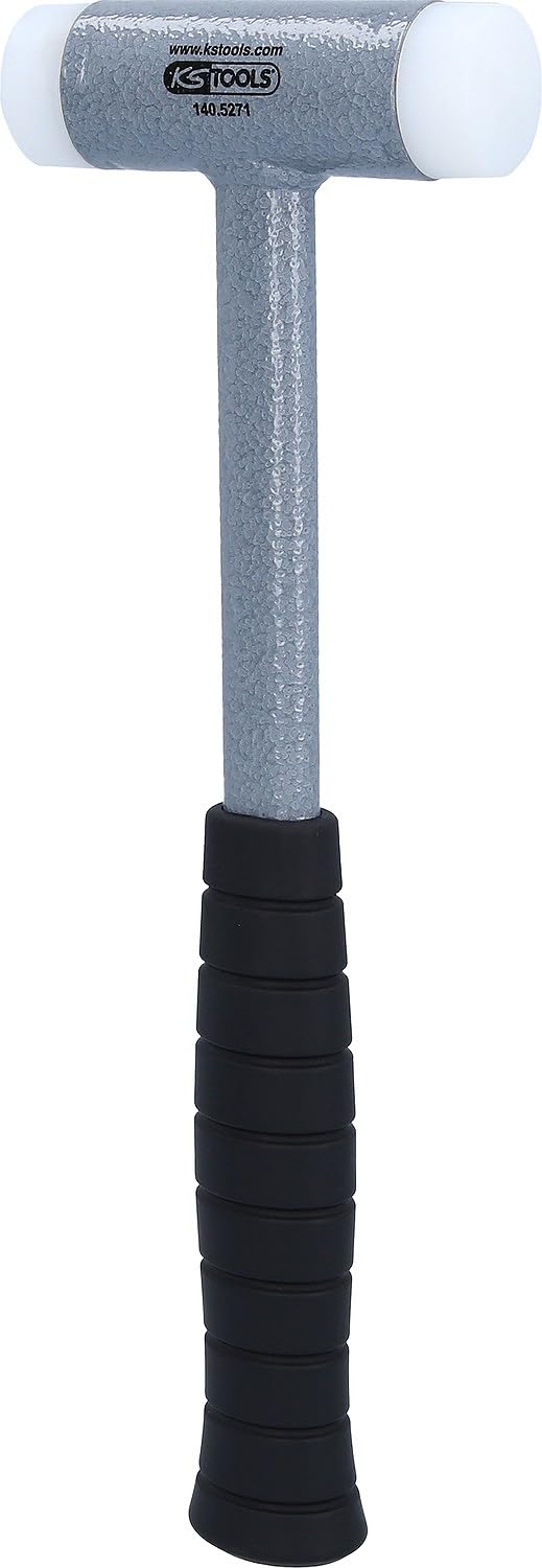 KS Tools 140.5271 - Martillo suave, sin contragolpe, peso de la cabeza 480 g (tamaño: 290 mm)