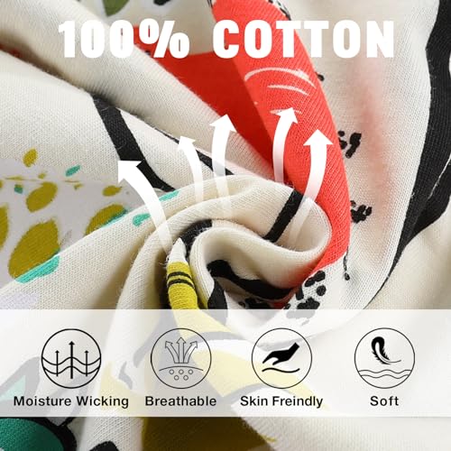 Image of Mud Kingdom Boys Girls T-Shirts Cotton Cute Cartoon Graphic Tees for Kids 2-8 Years