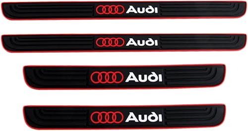 W-POWER Protectores de placa para umbral de puerta de automóvil  Protectores universales de entrada para umbral de puerta, protector de paso para