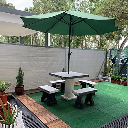Parasol para patio y terraza con cubierta opaca resistente a la intemperie para privacidad 3