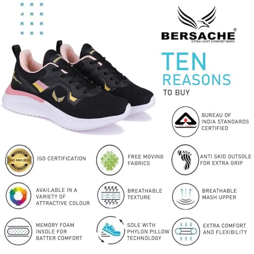Image of BERSACHE Premium Sports,Gym, Trending Stylish Running Shoes For Women
