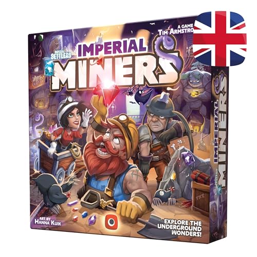 Imperial Miners, juego de mesa de estrategia miniatura 1