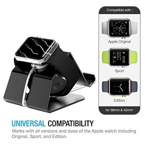 Apple-iWatch IDEAPRO® supporto 3 in 1 per ricarica...