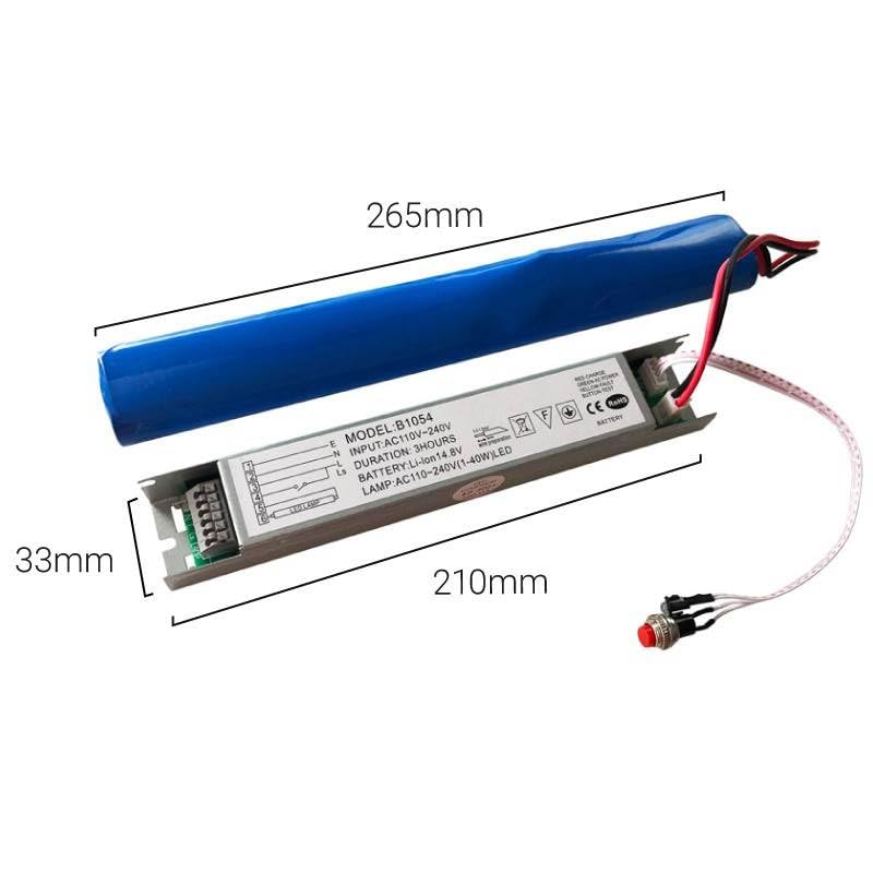 Kit di conversione da apparecchi LED a luce di emergenza - Max. 40W