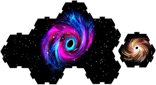 Miniatura 3 de Blackholes - Juego de azulejos de juego de mesa espacial - Juego de 70 azulejos - 2.25 pulgadas de ancho