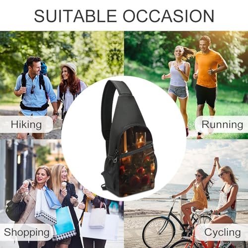 Mochila tipo sling casual para excursiones y uso diario miniatura 6