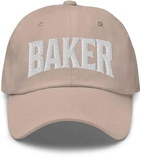 Baker Baseball Cap Baker Dad Hat Montana MT Hat Embroidered Souvenir
