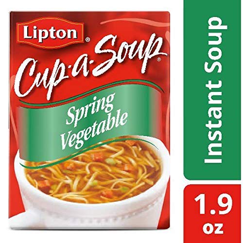 Lipton Cup-A-Soup Spring Vegetable, 4 ct, 6 pk