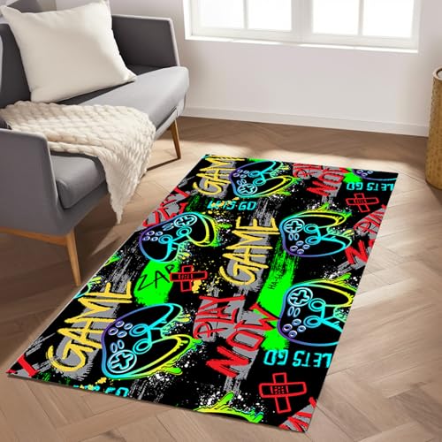 Tapete gaming para habitación de niños 3'x5' miniatura 5