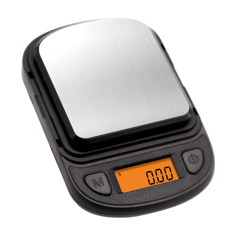 Image of ATOM A 400 Digital Pocket Weighing Scale with 300gmx0.01g Capacity Precision Mini Weight Machine For Jewellery, Precious Gems with Tare & Counting Function. A 100 Series