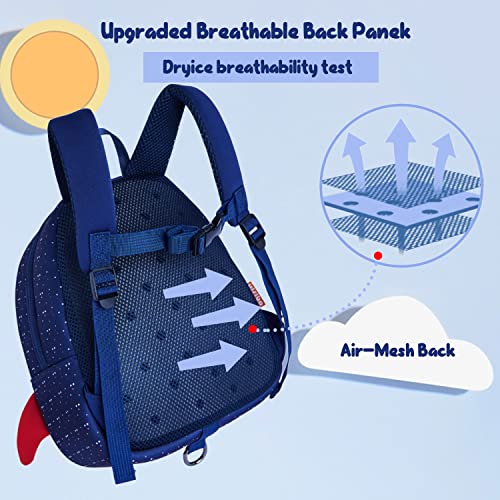 yisibo Rocket Toddler Backpack with Leash,3-6 Years Anti-lost Kids Backpack,Children Backpack for boys girls2