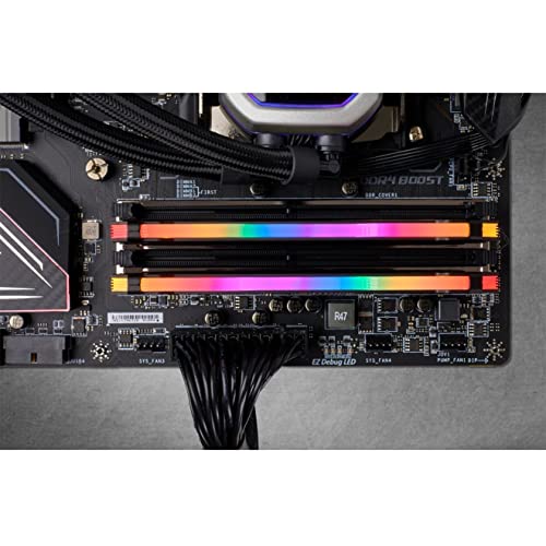 Corsair Vengeance Rgb Pro 16Gb (2X8Gb) Ddr4 4000Mhz C19 Led Desktop Memory - Black #TOP4