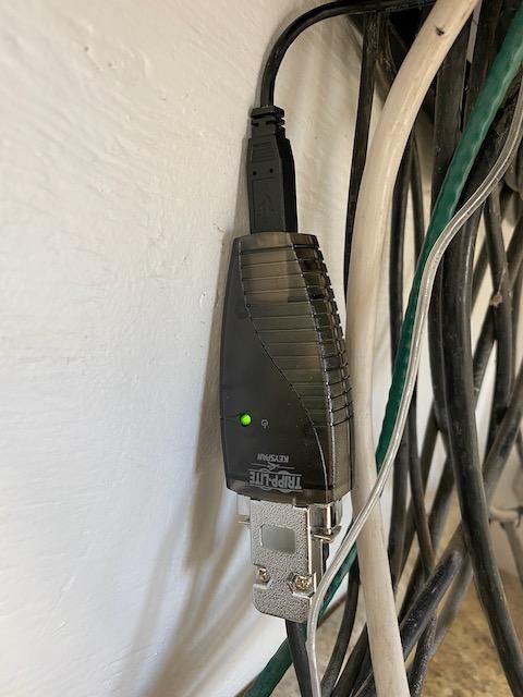 Cardinal industrial scale serial port-to-pc connection flawless