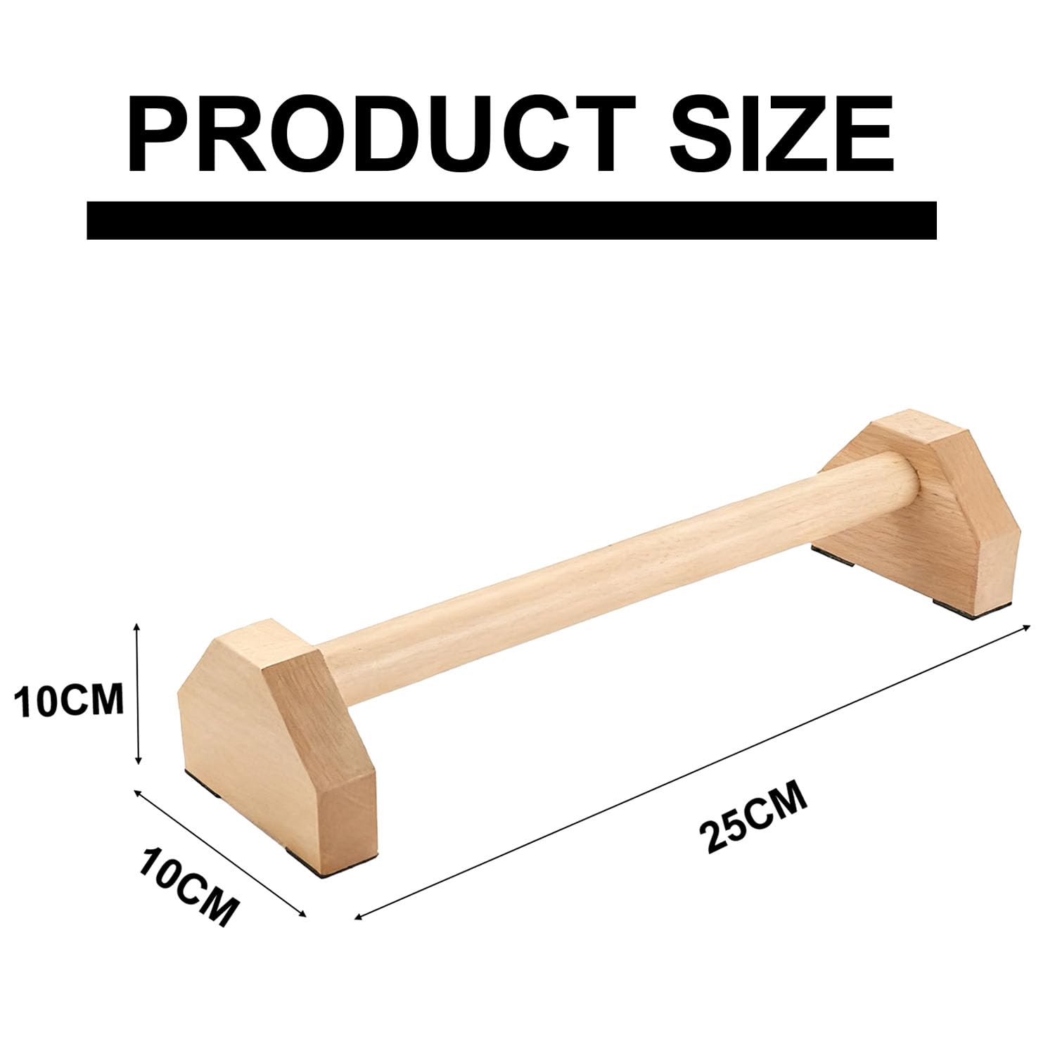 KRAFTPULS® Liegestützgriffe - als Calisthenics Equipment – rutschfeste & nachhaltige Parallettes und Handstand Griffe - ideal als Calisthenics Griffe