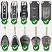 Key Fob Replacement Batteries for Porsche (Cayenne Macan 911 Panamera Boxster Taycan Cayman 718 918 S GT GTS Turbo Cabriolet Carrera Coupe Targa) Remote Fob (2-Pack) (Check Fitment Guide)