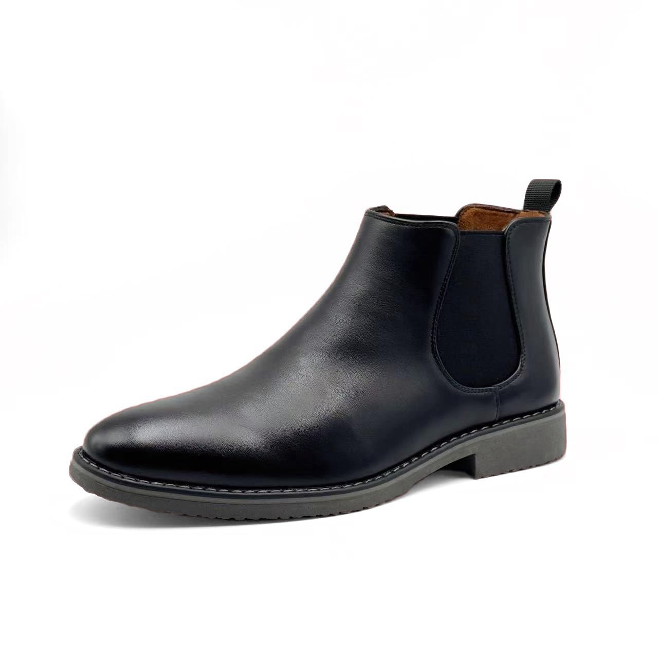 Finishing & Sewing Botas Chelsea para hombre, estilo informal, informales