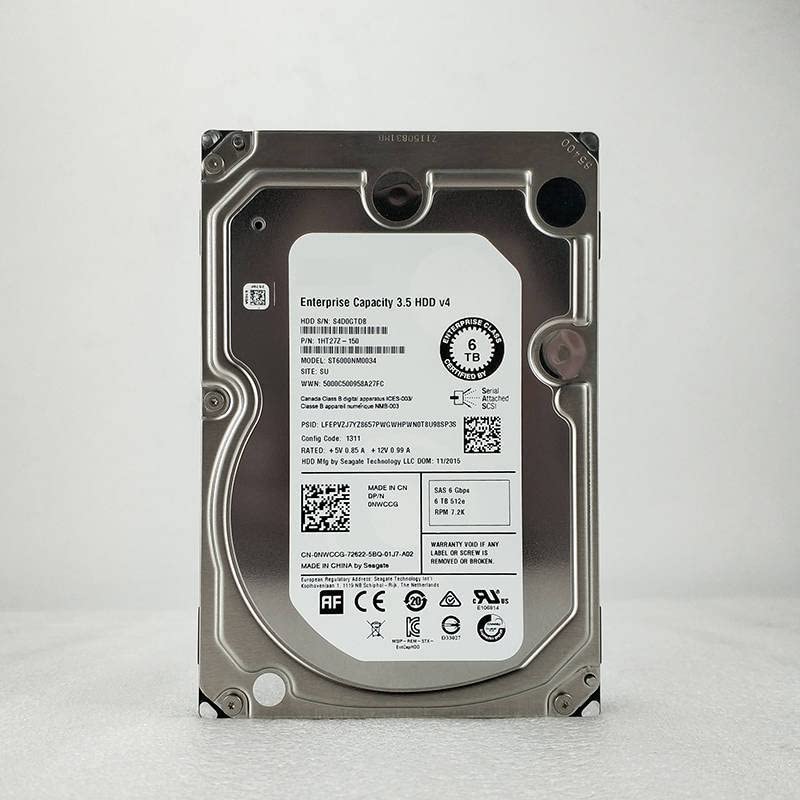 Disque dur SAS 6 To 12 Go/s 7200 tr/min pour un transfert ultra rapide