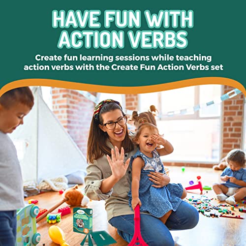 50 Action Verbs Flash Cards - Vocabulary Builder for Speech Therapy, ESL & Homeschooling | Realistic Diverse Pictures for Kids & Adults with Autism, Dementia, Aphasia, SLP | Educational Learning Cards - Image 8